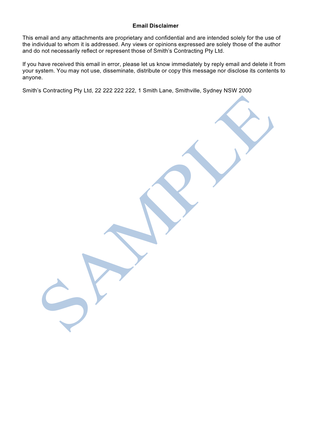 Unspiked Sample